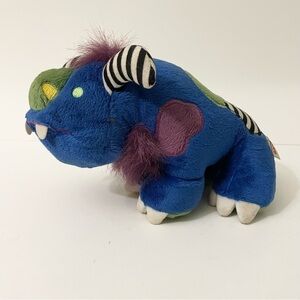 Ganz Webkinz Midnight Monster Stuffed Animal Plush Toy Ugly Ogre No Code